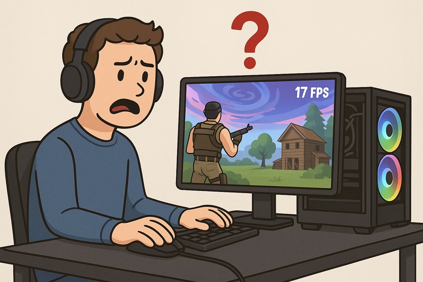 reasons of fortnite low fps
